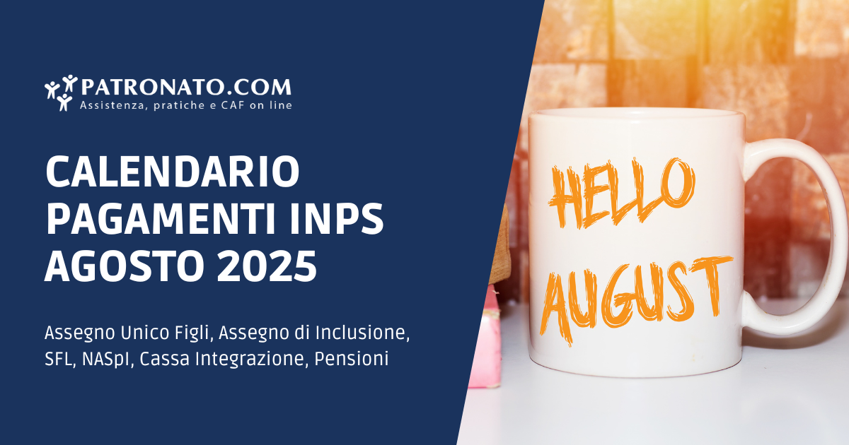 Calendario Agosto 2025