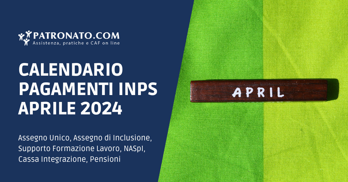 Calendario Aprile 2024