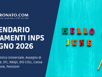 Calendario INPS Giugno 2026 Date e Giorni Pagamenti