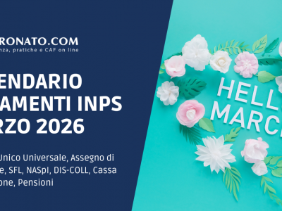 Calendario Inps Marzo 2026 Date Pagamenti