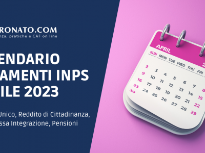 Calendario INPS aprile