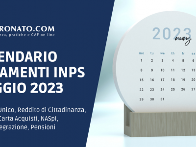 Calendario INPS maggio