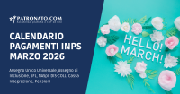 Calendario Inps Marzo 2026 Date Pagamenti