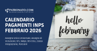 Calendario pagamenti INPS febbraio 2026