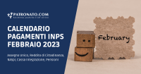 Calendario INPS febbraio
