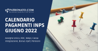 Calendario INPS giugno