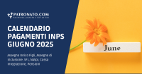 Calendario INPS Giugno