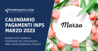 Calendario INPS marzo