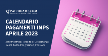 Calendario INPS aprile